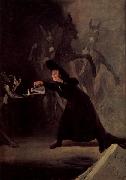 Francisco de Goya Die Lampe des Teufels china oil painting artist